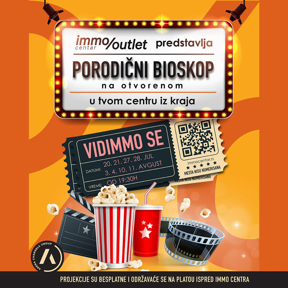 Kuda sa decom - Porodični bioskop na otvorenom